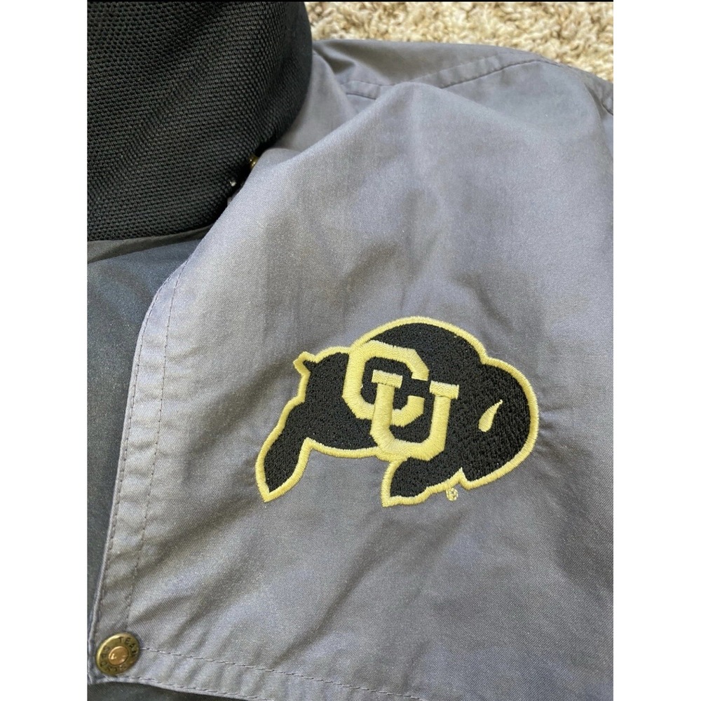 Vintage 90's Team Nike Colorado Buffaloes University Puffer Jacket Men's MEDIUM - Picture 6 of 12